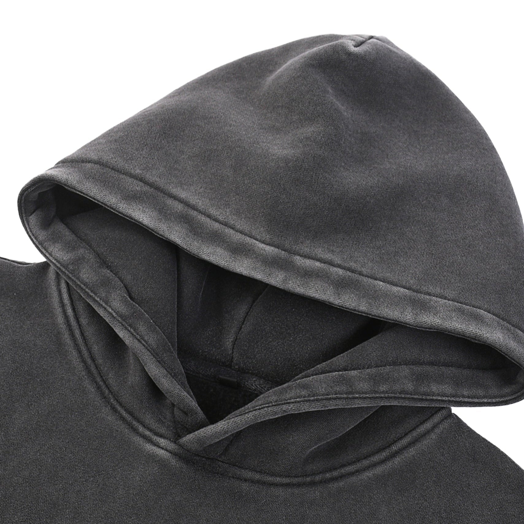 Oversized Snow-Washed Love Language Hoodie