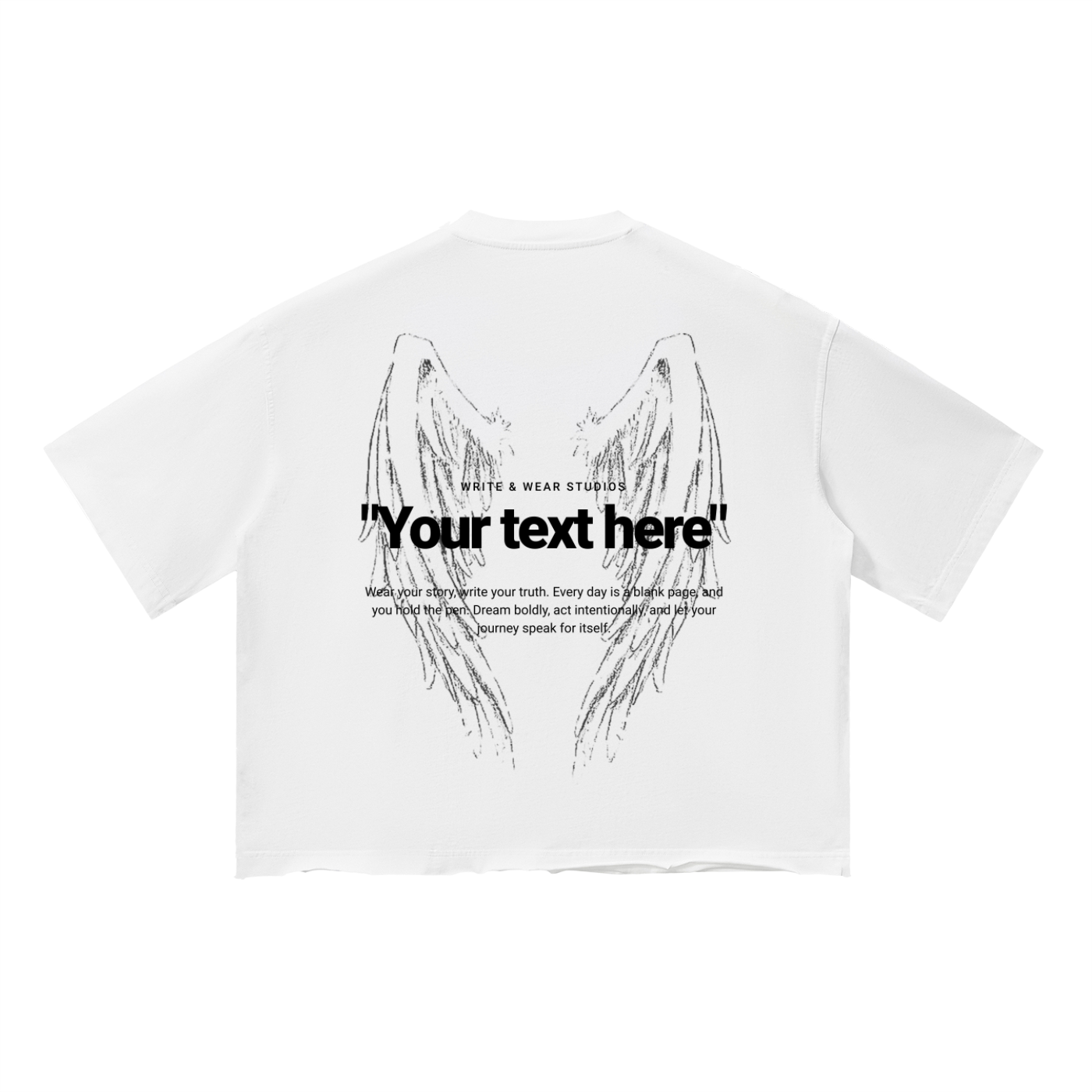 Vintage Angel Wings Shirt